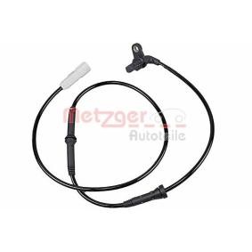 Comprar Sensor ABS de METZGER 09001253 a bajo precio de 20,06 €