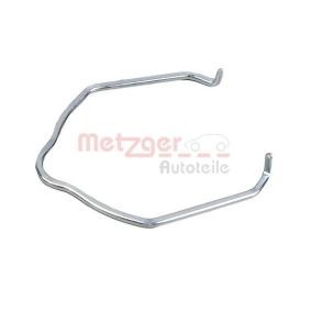 Halteschelle, Ladeluftschlauch 2400585 VOLKSWAGEN EOS von METZGER