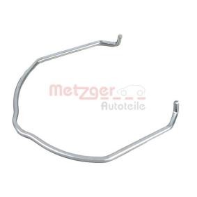 Halteschelle, Ladeluftschlauch 2400586 AUDI Q7 von METZGER