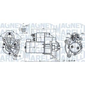 Köp Startmotor av MAGNETI MARELLI 063720581010 till det låga priset 1432,12 kr