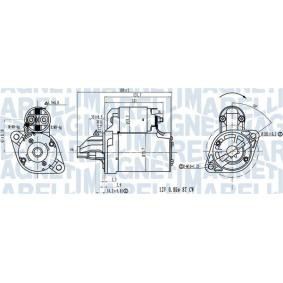 Köp Startmotor av MAGNETI MARELLI 063721311010 till det låga priset 1631,28 kr