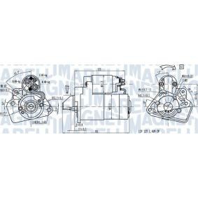 Köp Startmotor av MAGNETI MARELLI 063721332010 till det låga priset 1651,11 kr