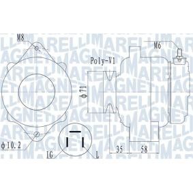 Lichtmaschine von MAGNETI MARELLI