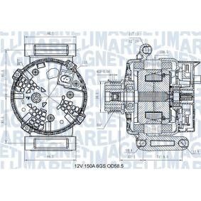 Lichtmaschine von MAGNETI MARELLI
