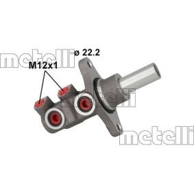 Achetez des Maître-cylindre de frein METELLI 05-1158 à prix pour 112,94 €