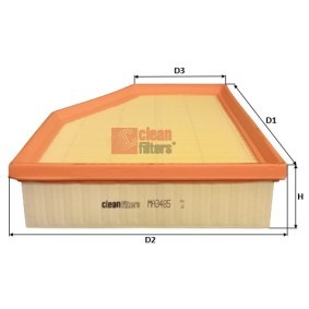 Luftfilter von CLEAN FILTER MA3485
