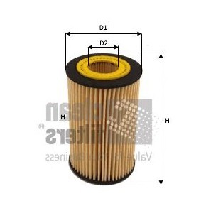 AUDI Ölfilter von CLEAN FILTER