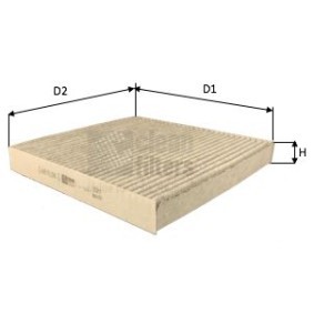 Compre Filtro, ar do habitáculo da CLEAN FILTER NC2415CA a um preço baixo por 13,75 €