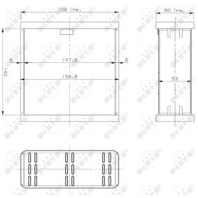 Comprar Panal del radiador, refrigeración del motor de NRF 13973 a bajo precio de 143,29 €