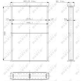 Comprar Panal del radiador, refrigeración del motor de NRF 14023 a bajo precio de 342,67 €
