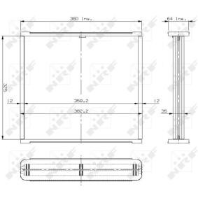 Comprar Panal del radiador, refrigeración del motor de NRF 17500 a bajo precio de 253,76 €