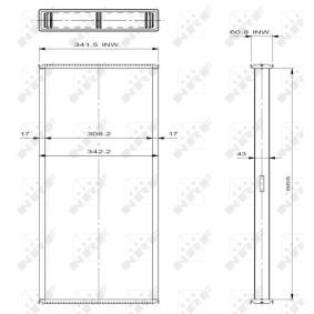 Comprar Panal del radiador, refrigeración del motor de NRF 29728 a bajo precio de 182,58 €