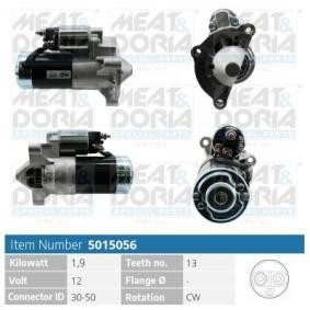 Köp Startmotor av MEAT & DORIA 5015056 till det låga priset 2017,94 kr