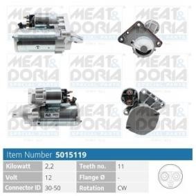 Köp Startmotor av MEAT & DORIA 5015119 till det låga priset 1813,53 kr