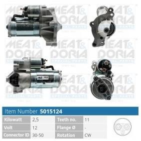 Köp Startmotor av MEAT & DORIA 5015124 till det låga priset 2717,21 kr