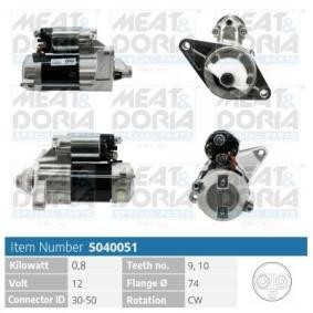 Köp Startmotor av MEAT & DORIA 5040051 till det låga priset 1676,17 kr