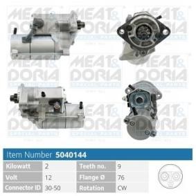 Köp Startmotor av MEAT & DORIA 5040144 till det låga priset 2147,09 kr