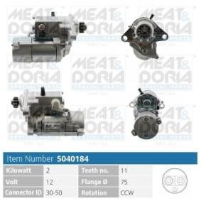 Köp Startmotor av MEAT & DORIA 5040184 till det låga priset 2096,27 kr
