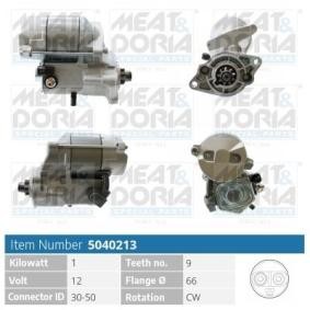 Köp Startmotor av MEAT & DORIA 5040213 till det låga priset 2138,65 kr