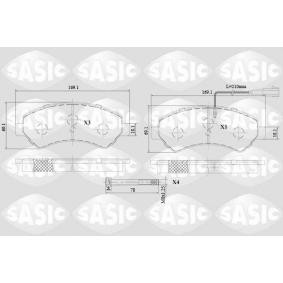 Compre Pastilhas de travão da SASIC 6210069 a um preço baixo por 52,62 €