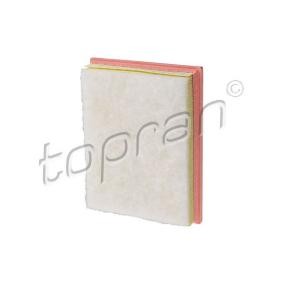 VAUXHALL Luftfilter von TOPRAN