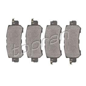 Compre Pastilhas de travão da TOPRAN 624 509 a um preço baixo por 21,68 €