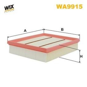 FORD Luftfilter von WIX FILTERS