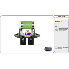 Vorwiderstand, Elektromotor-Kühlerlüfter 409.003