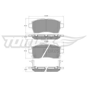 Köp Bromsbelägg av TOMEX brakes TX 19-69 till det låga priset 443,43 kr