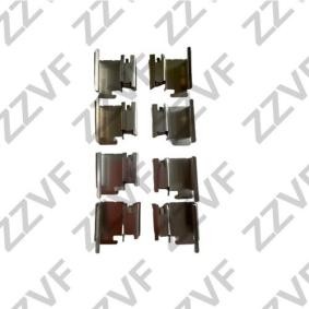 Achetez des Kit d'accessoires, plaquette de frein à disque ZZVF ZVCER242 à prix pour 7,63 €