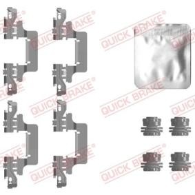 Compre Kit de acessórios, pastilhas de travão da QUICK BRAKE 109-0129 a um preço baixo por 13,73 €