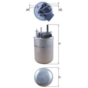 Achetez des Filtre à carburant KNECHT KL 1048 à prix pour 35,91 €
