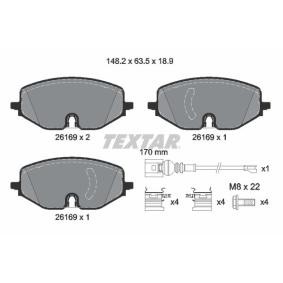 Acquista Kit pastiglie freni da TEXTAR 2616901 a buon mercato per soli 65,43 €