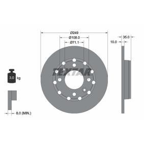 Bremsscheibe 92325803 für DS