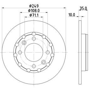 Comprar Disco de freno de MINTEX MDC2992C a bajo precio de 33,83 €