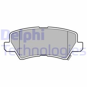 Compre Pastilhas de travão da DELPHI LP3665 a um preço baixo por 30,53 €