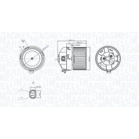 Achetez des Moteur électrique, pulseur d'air d'habitacle MAGNETI MARELLI 069412282010 à prix pour 108,39 €