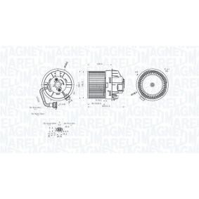 Achetez des Moteur électrique, pulseur d'air d'habitacle MAGNETI MARELLI 069412298010 à prix pour 57,84 €