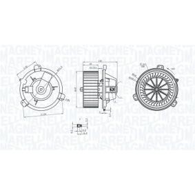 Achetez des Moteur électrique, pulseur d'air d'habitacle MAGNETI MARELLI 069412313010 à prix pour 52,72 €