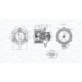 Achetez des Moteur électrique, pulseur d'air d'habitacle MAGNETI MARELLI 069412319010 à prix pour 79,83 €