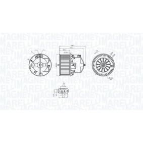 Achetez des Moteur électrique, pulseur d'air d'habitacle MAGNETI MARELLI 069412360010 à prix pour 73,79 €