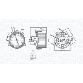 Achetez des Moteur électrique, pulseur d'air d'habitacle MAGNETI MARELLI 069412375010 à prix pour 79,54 €