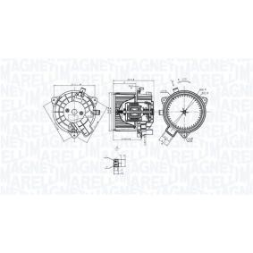 Achetez des Moteur électrique, pulseur d'air d'habitacle MAGNETI MARELLI 069412381010 à prix pour 90,31 €