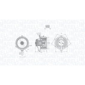 Achetez des Moteur électrique, pulseur d'air d'habitacle MAGNETI MARELLI 069412384010 à prix pour 58,56 €
