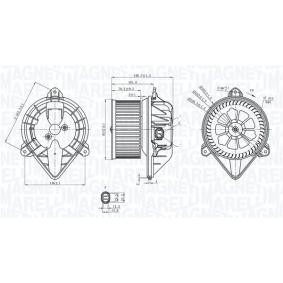Achetez des Moteur électrique, pulseur d'air d'habitacle MAGNETI MARELLI 069412399010 à prix pour 102,28 €