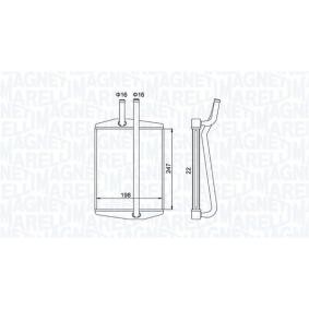 Köp Värmepaket av MAGNETI MARELLI 350218413000 till det låga priset 531,31 kr