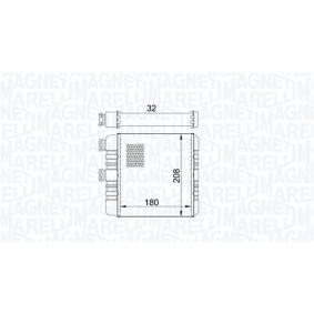 Osta Lämmityslaitteen kenno MAGNETI MARELLI:llä 350218418000 edullisesti hintaan 34,08 €
