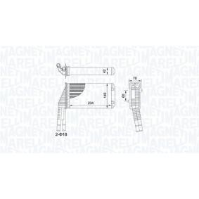 Osta Lämmityslaitteen kenno MAGNETI MARELLI:llä 350218467000 edullisesti hintaan 24,37 €