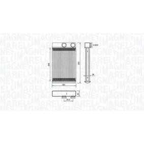 Osta Lämmityslaitteen kenno MAGNETI MARELLI:llä 350218478000 edullisesti hintaan 47,88 €