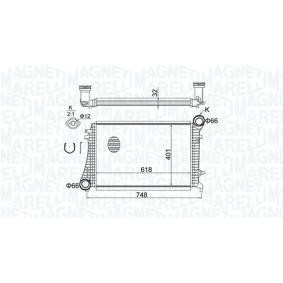 Kjøp Intercooler av MAGNETI MARELLI 351319204240 til den lave prisen 1556,68 NOK